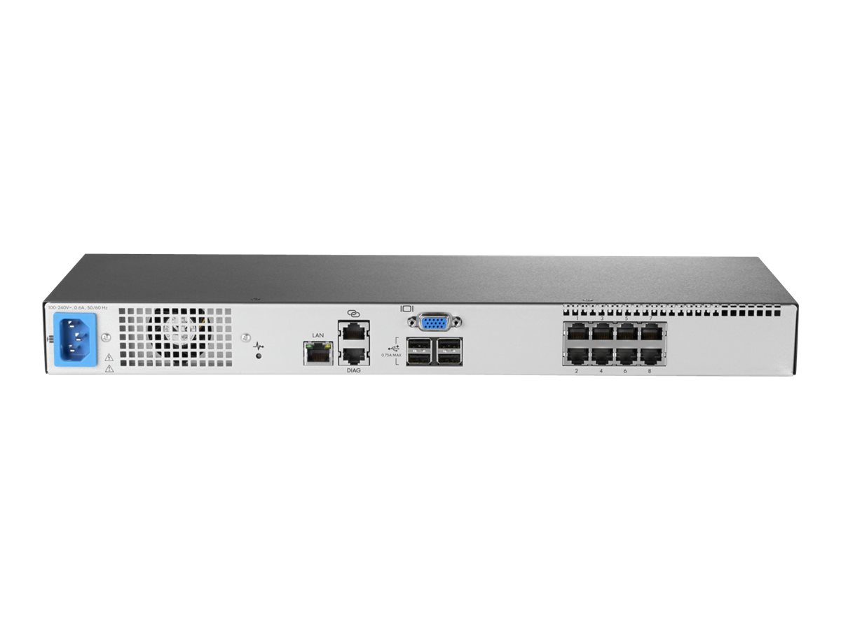 Hpe Kvm Console G3 Switch 0x1x8 Af651a